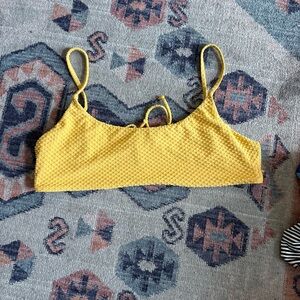 O'Neill Yellow Bikini Top
